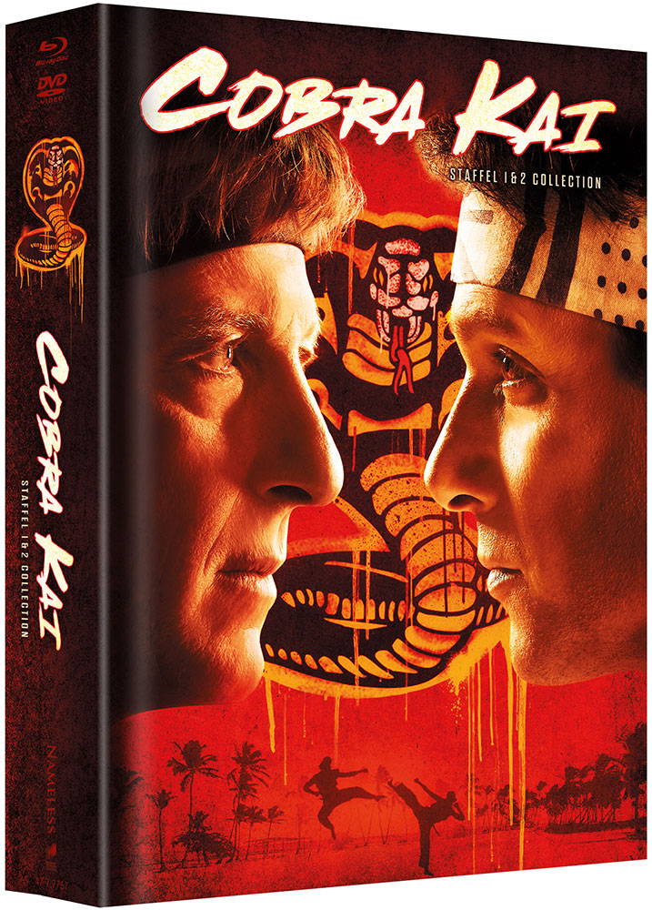 COBRA KAI - Season 1&2- Mediabook (4Blu-Ray+4DVD) - Limited 500 Edition