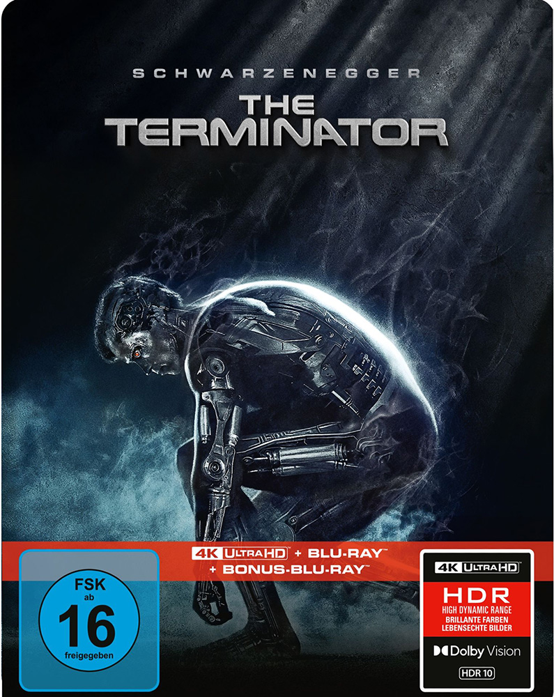 TERMINATOR (4K UHD+2Blu-Rays) - Cover B - SteelBook - Limited Edition