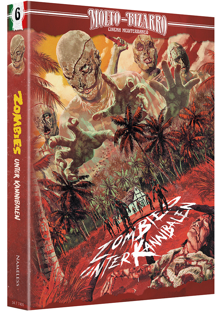 ZOMBIES UNTER KANNIBALEN (4K UHD+2Blu-Rays+CD) - Cover D - Mediabook - Limited 666 Edition