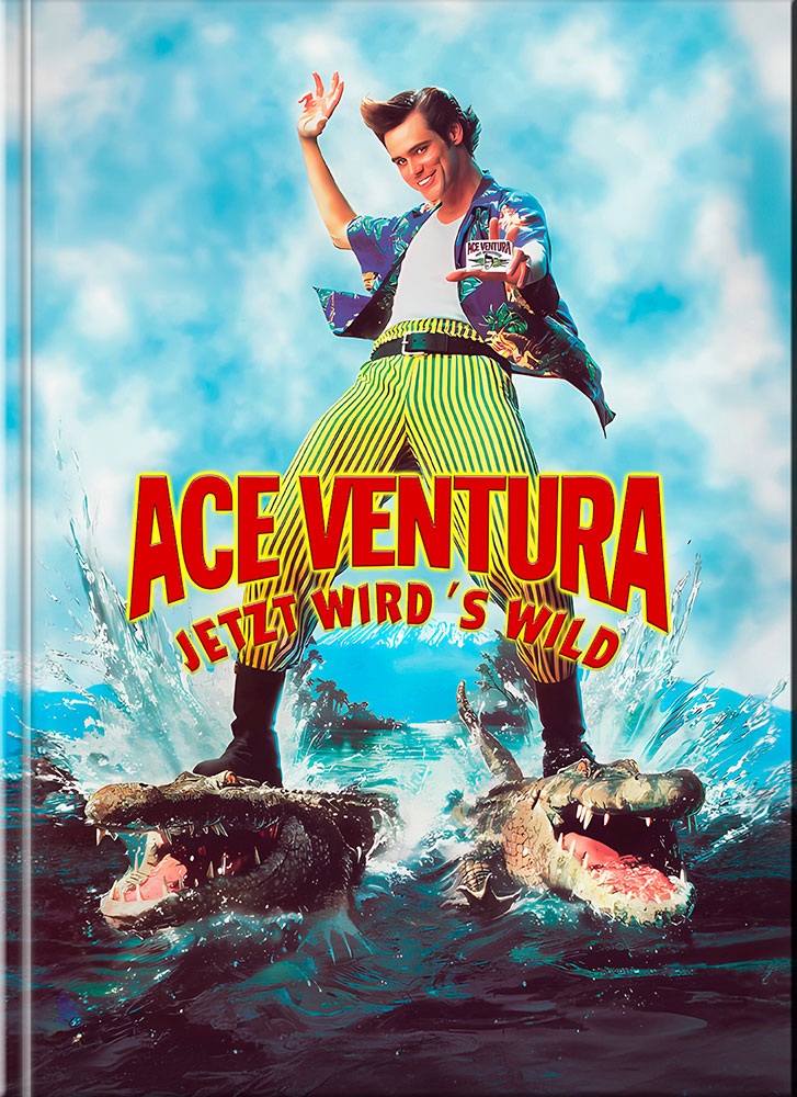 ACE VENTURA 2 - JETZT WIRD’S WILD (Blu-Ray+DVD) - Cover D - Mediabook - Limited 222 Edition