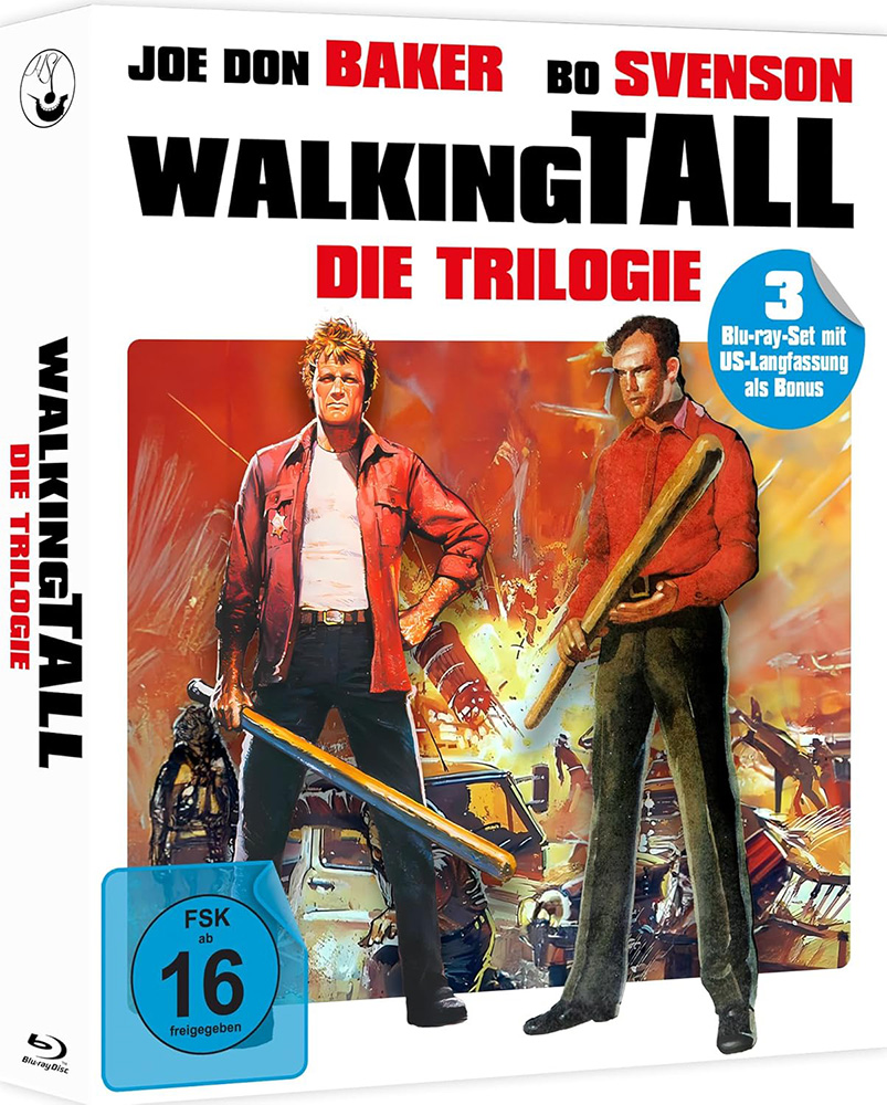 WALKING TALL (DER GROSSE AUS DEM DUNKELN) 1-3 (Blu-Ray) (3Discs) - Digipak - Limited Edition