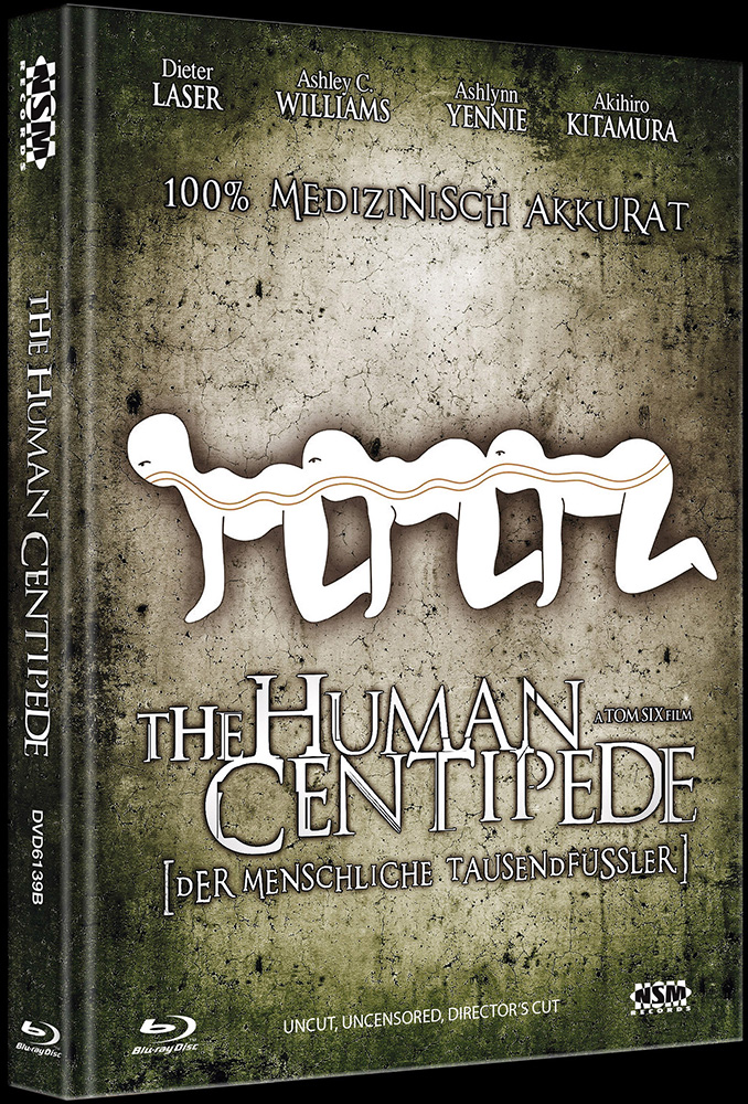 Human Centipede - B - Mediabook 006/666