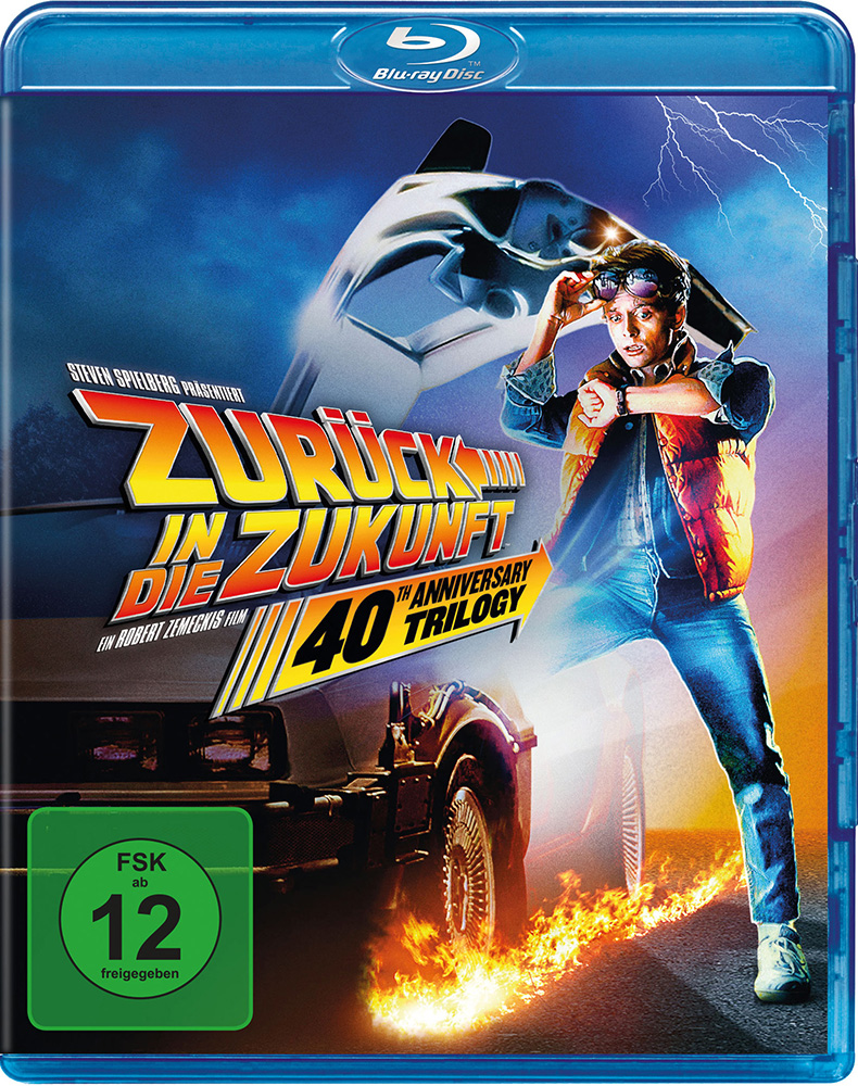 ZURÜCK IN DIE ZUKUNFT - 40TH ANNIVERSARY TRILOGY (Blu-Ray) (4Discs)
