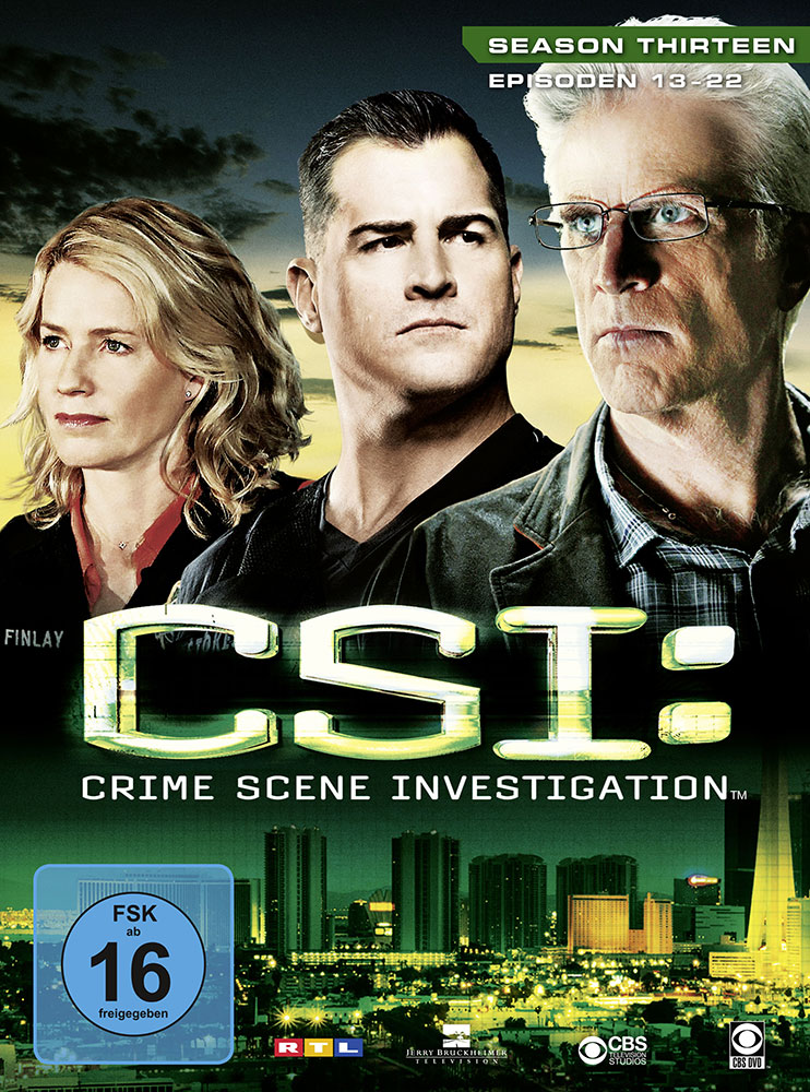 CSI: CRIME SCENE INVESTIGATION - Season 13.2 (3DVD)