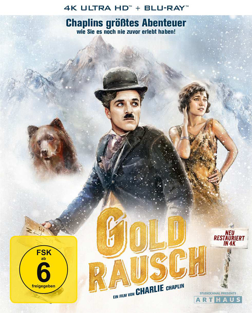GOLDRAUSCH (4K-UHD+Blu-Ray) - Charlie Chaplin