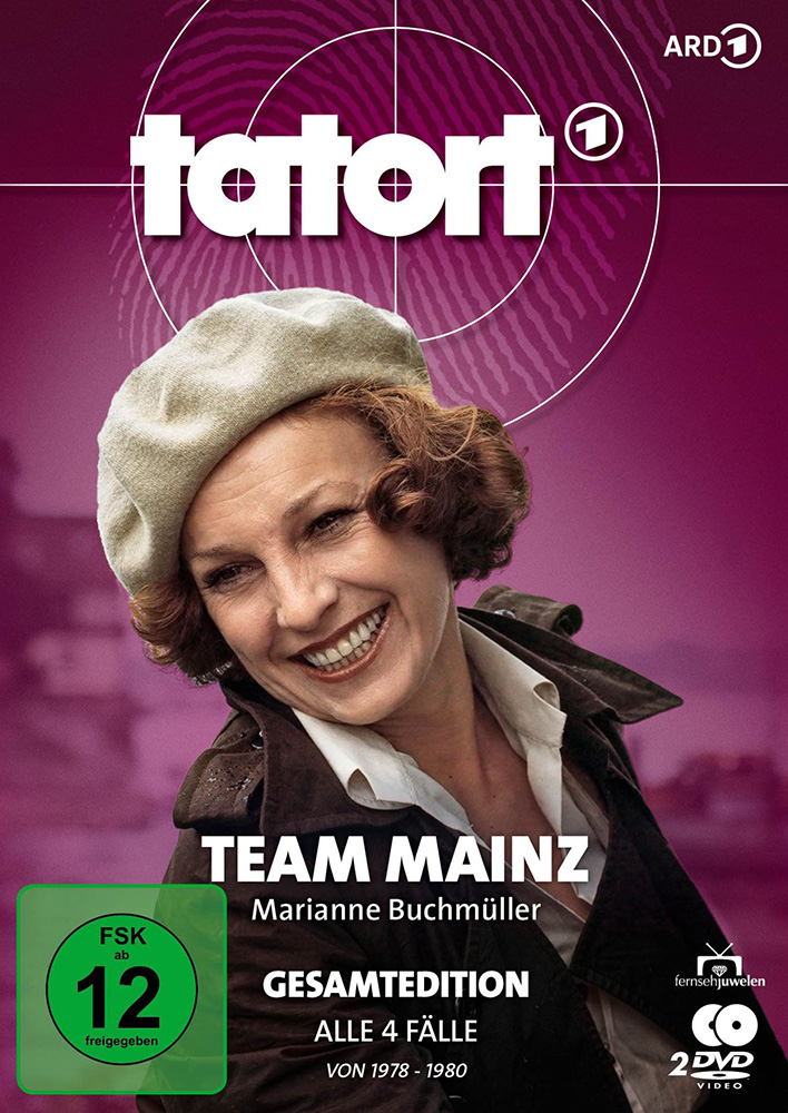 TATORT - TEAM MAINZ - KOMMISSARIN MARIANNE BUCHMÜLLER - Gesamtedition (alle 4 Fälle) (2DVDs)