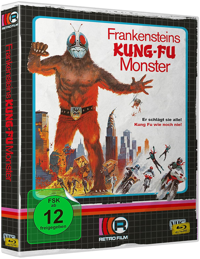 FRANKENSTEINS KUNG-FU MONSTER (Blu-Ray) - Cover B