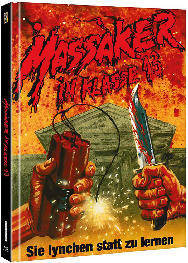 MASSAKER IN KLASSE 13 (Blu-Ray+DVD) - Cover A - Mediabook - Limited 500 Edition