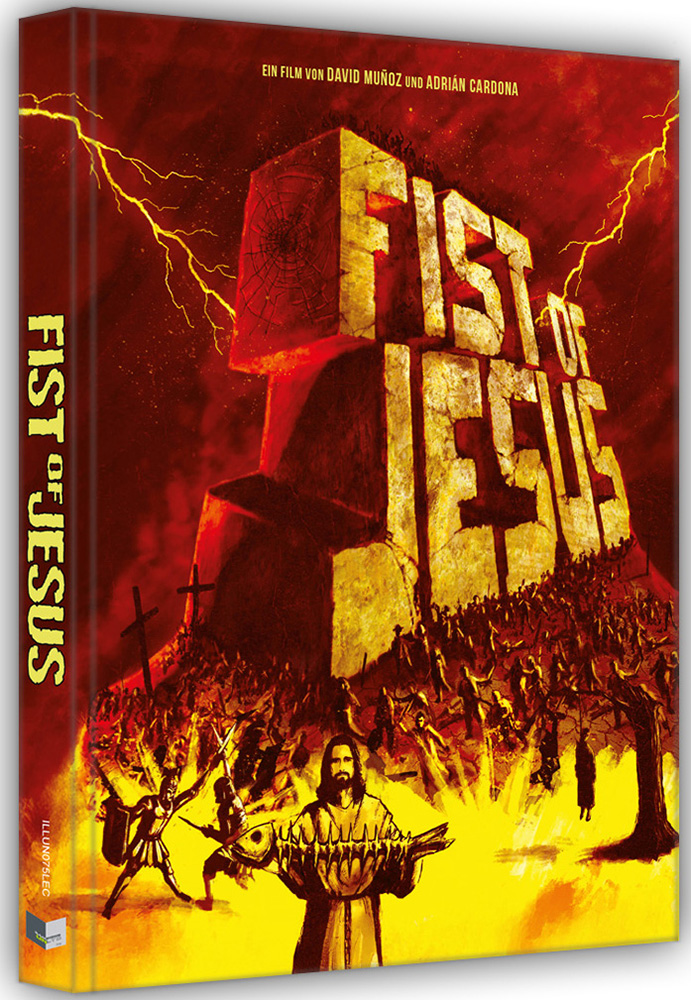 FIST OF JESUS [Kurzfilm] (Blu-Ray+DVD) - Cover C - Mediabook - Cover C - Mediabook - Limited 111 Edition