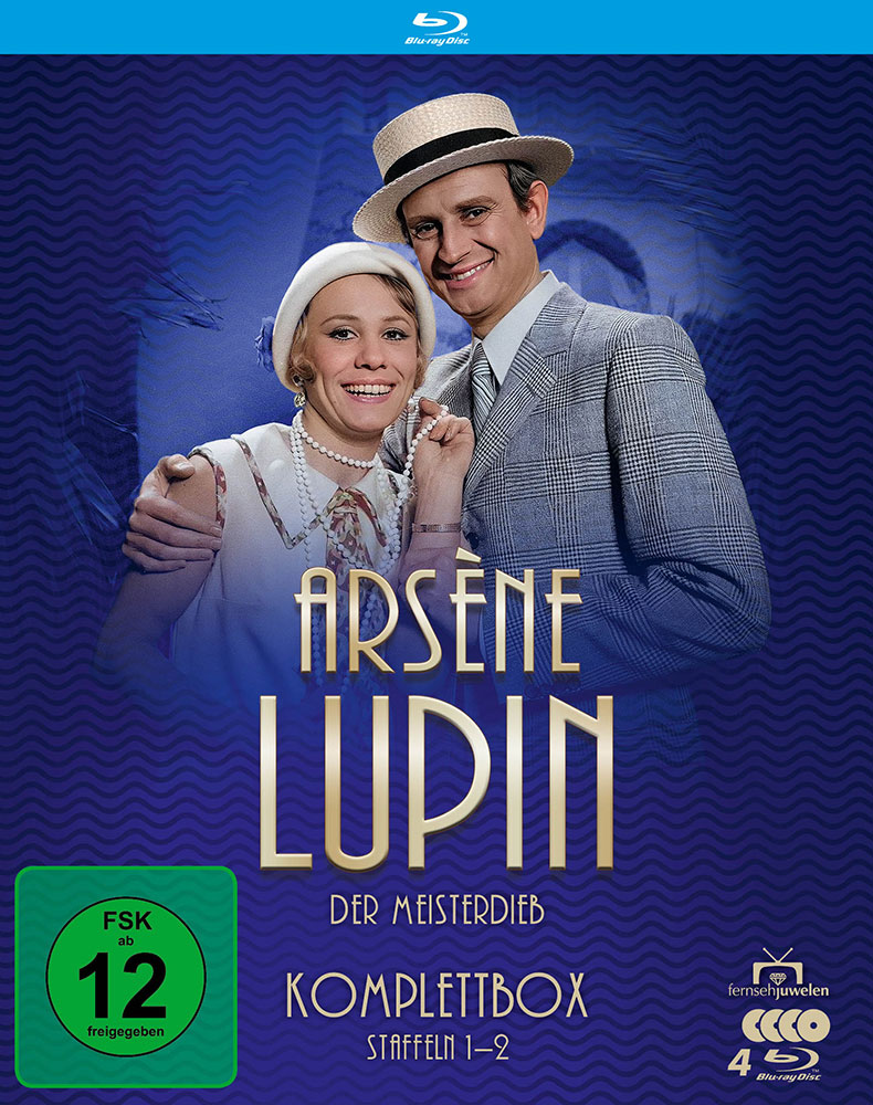 ARSENE LUPIN - DER MEISTERDIEB - Staffel 1-2 - Komplettbox (Blu-Ray) (4Discs)