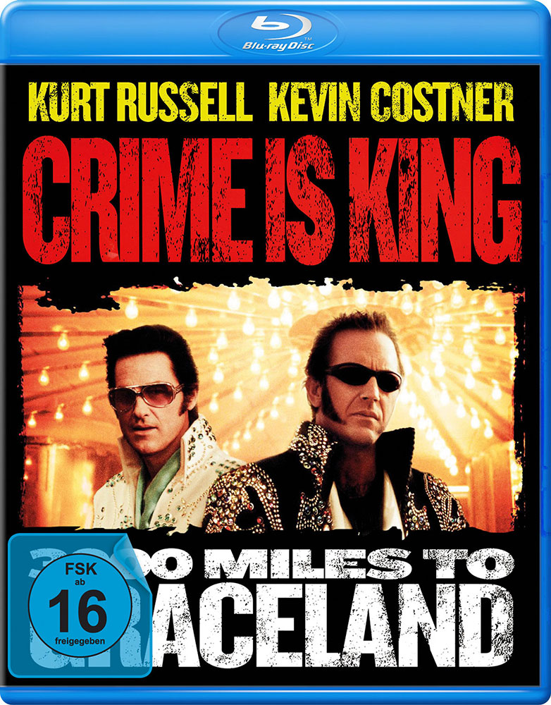 CRIME IS KING - 3000 MILES TO GRACELAND (Blu-Ray) - Uncut