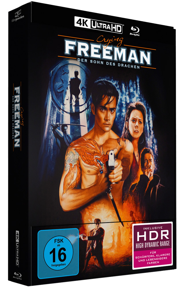 CRYING FREEMAN - DER SOHN DES DRACHEN (4K UHD+Blu-Ray) - Mediabook - Limited Edition