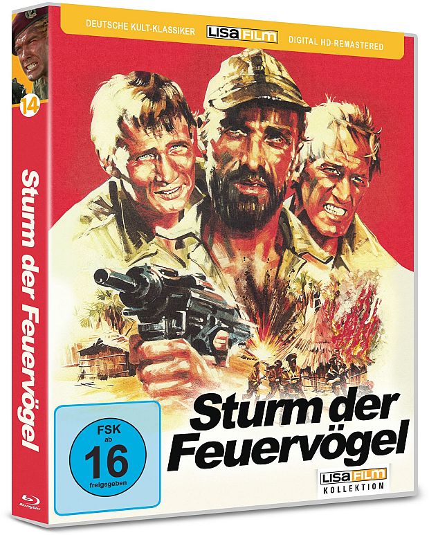 STURM DER FEUERVÖGEL (7 DRECKIGE TEUFEL) (Blu-Ray) - Lisa Film Kollektion #14