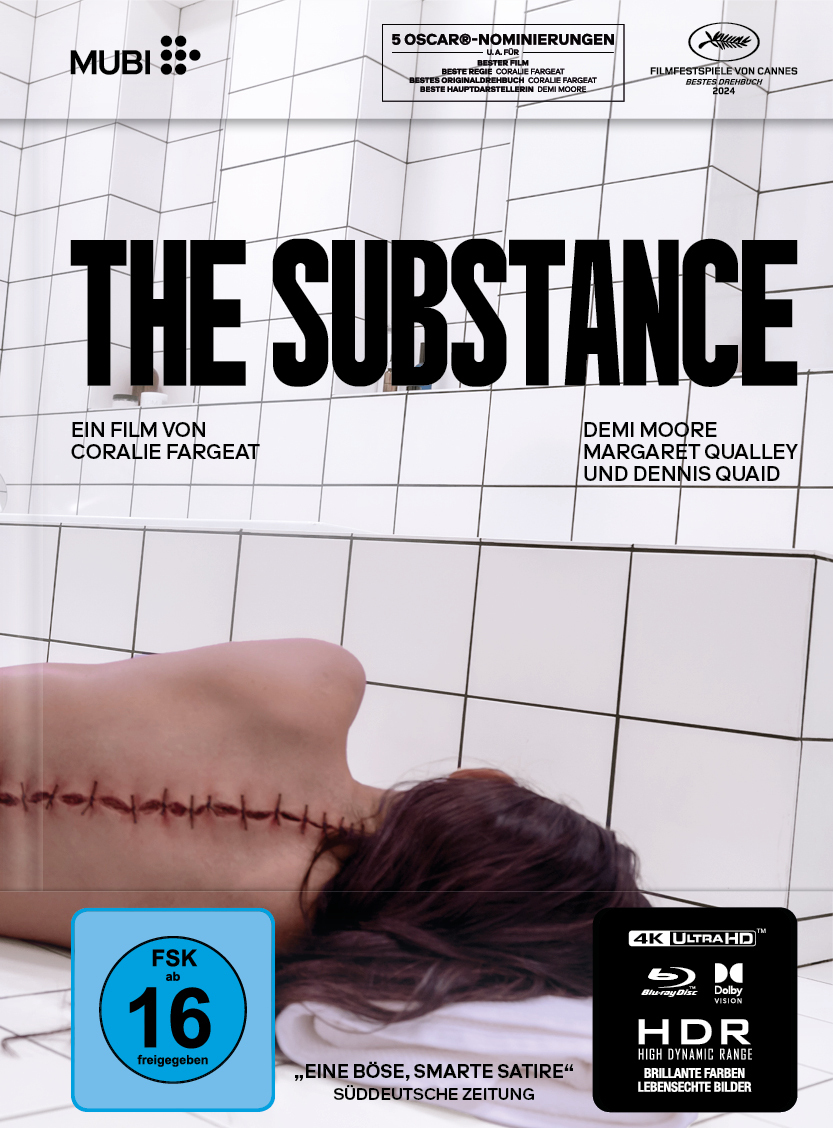 SUBSTANCE, THE (4K UHD+Blu-Ray) - Mediabook - Limited Edition