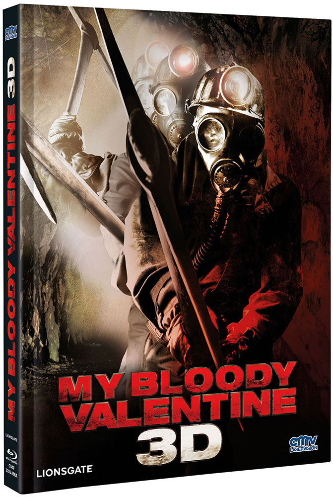 MY BLOODY VALENTINE 3D (Blu-Ray+DVD) - Cover A - Mediabook - Limited 666 Edition
