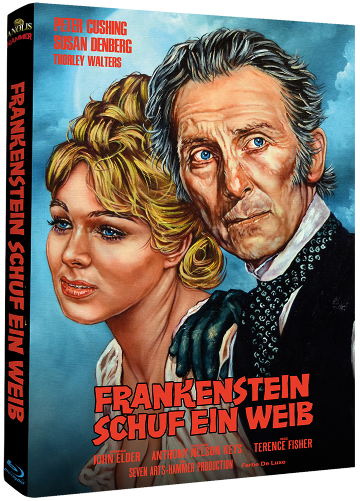 FRANKENSTEIN SCHUF EIN WEIB (Blu-Ray) - Cover D - Mediabook - Limited 222 Edition