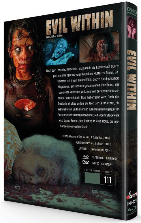 EVIL WITHIN (Blu-Ray+DVD) - Cover C - Mediabook - Limited 111 Edition