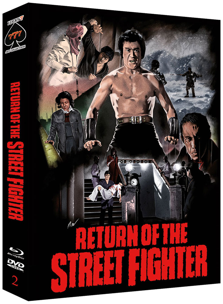 RETURN OF THE STREET FIGHTER (Blu-Ray+DVD) - Limited 777 Edition - Uncut