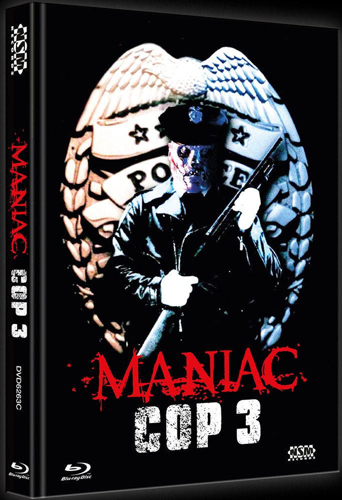Maniac Cop 3 (BD+DVD) - Cover C - Mediabook 008/250