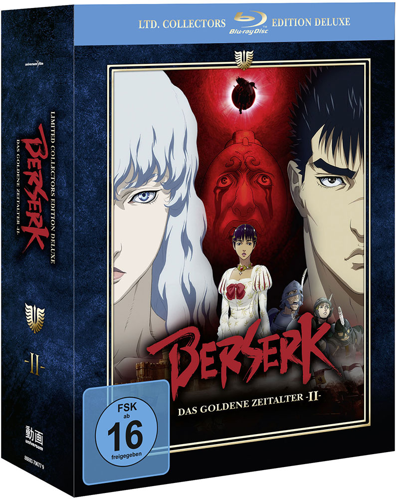 BERSERK - DAS GOLDENE ZEITALTER 2 (Blu-Ray) - Limited Collectors Edition Deluxe