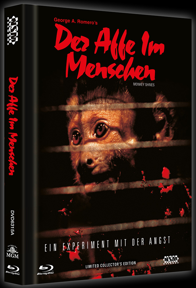 Affe im Menschen - Cover A - Mediabook 002/333