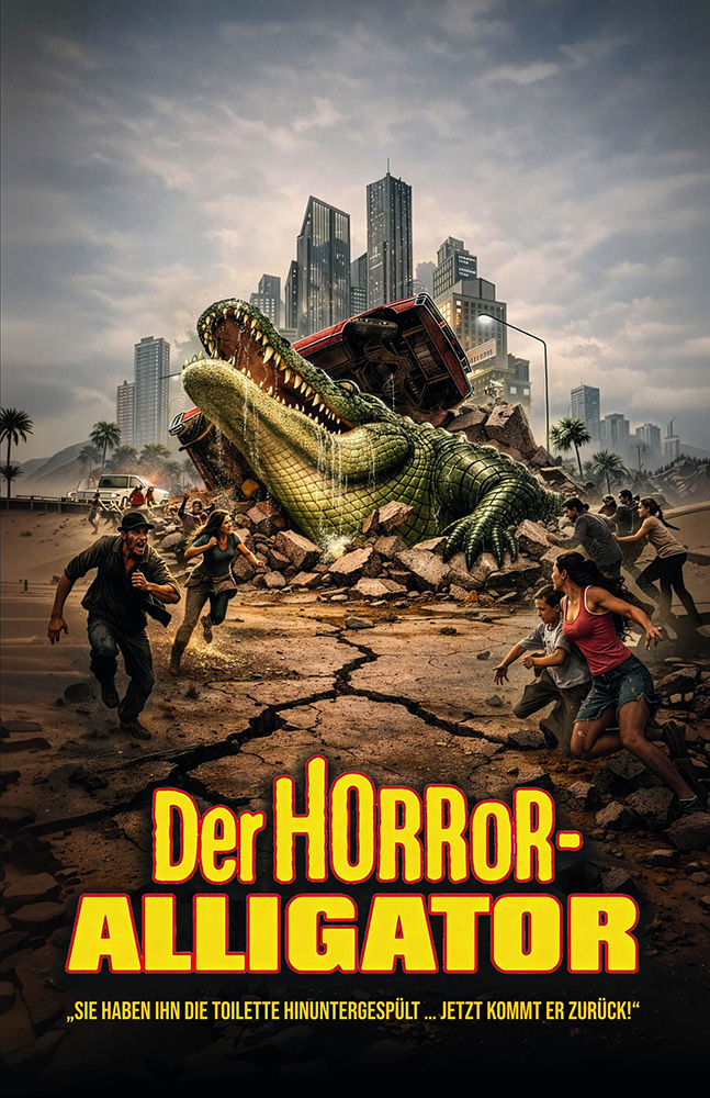HORROR-ALLIGATOR, DER (Blu-Ray) - große Hartbox - Limited 33 Edition