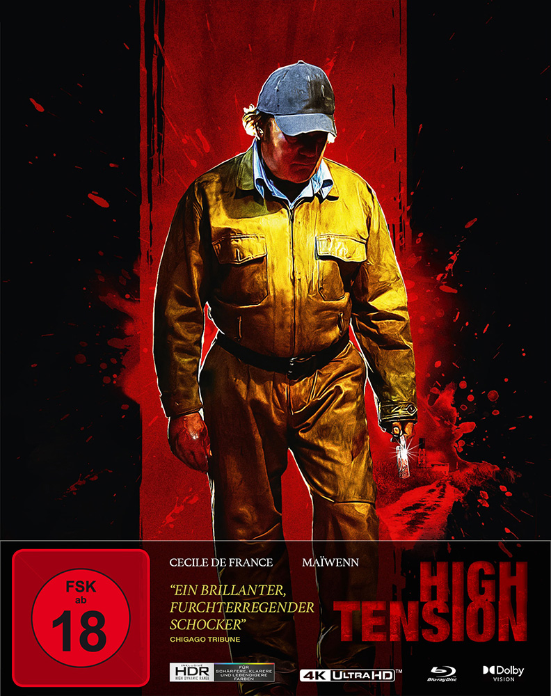 HIGH TENSION (4K Ultra HD+2Blu-Rays) - Limited SteelBook Edition