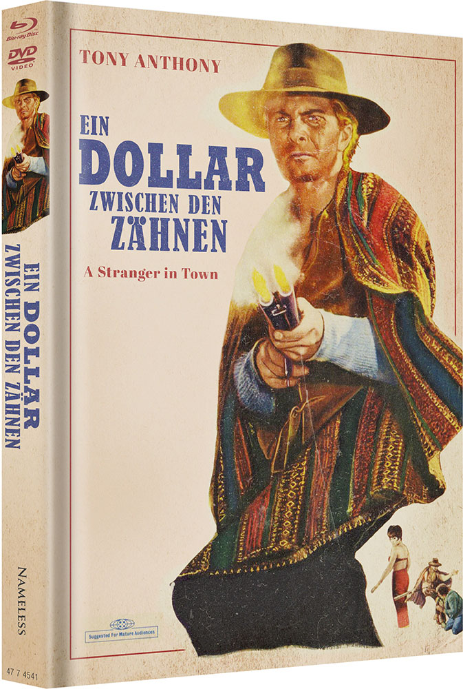 EIN DOLLAR ZWISCHEN DEN ZÄHNEN (Blu-Ray+DVD) - Cover B - Mediabook - Limited 333 Edition