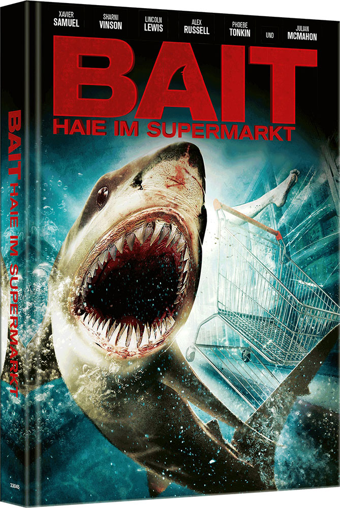 BAIT - HAIE IM SUPERMARKT (Blu-Ray 3D+DVD) (2Discs) - Cover B - Mediabook - 2D & 3D Version - Limited 333 Edition