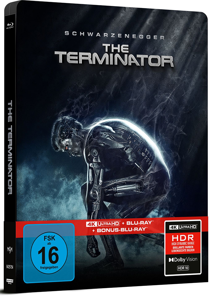 TERMINATOR (4K UHD+2Blu-Rays) - Cover B - SteelBook - Limited Edition
