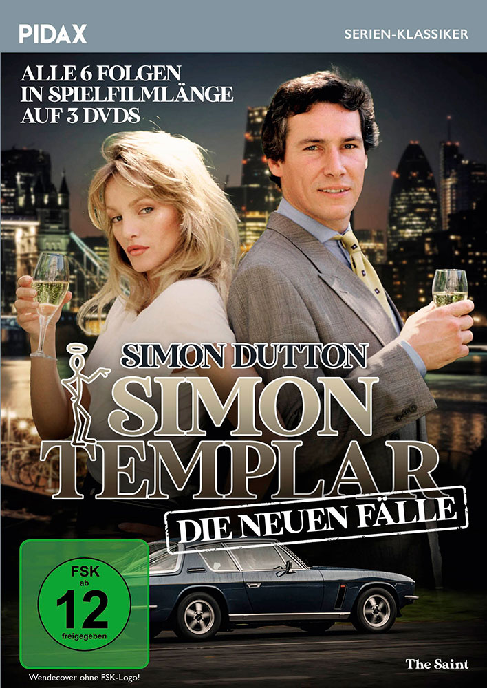 SIMON TEMPLAR - DIE NEUEN FÄLLE (3DVDs) - alle 6 Folgen in Spielfilmlänge