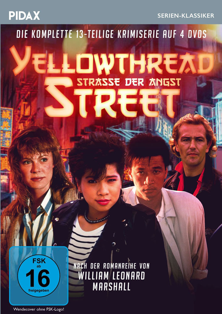 YELLOWTHREAD STREET - STRASSE DER ANGST - Die komplette 13-teilige Serie (4DVDs)