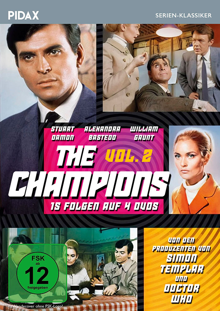 CHAMPIONS, THE - Volume 2 (4DVD)