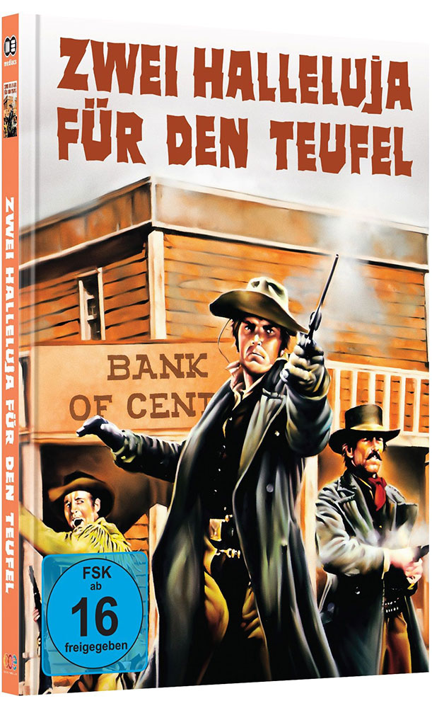 ZWEI HALLELUJA FÜR DEN TEUFEL (Blu-Ray+DVD) - Cover A - Mediabook - Limited Edition