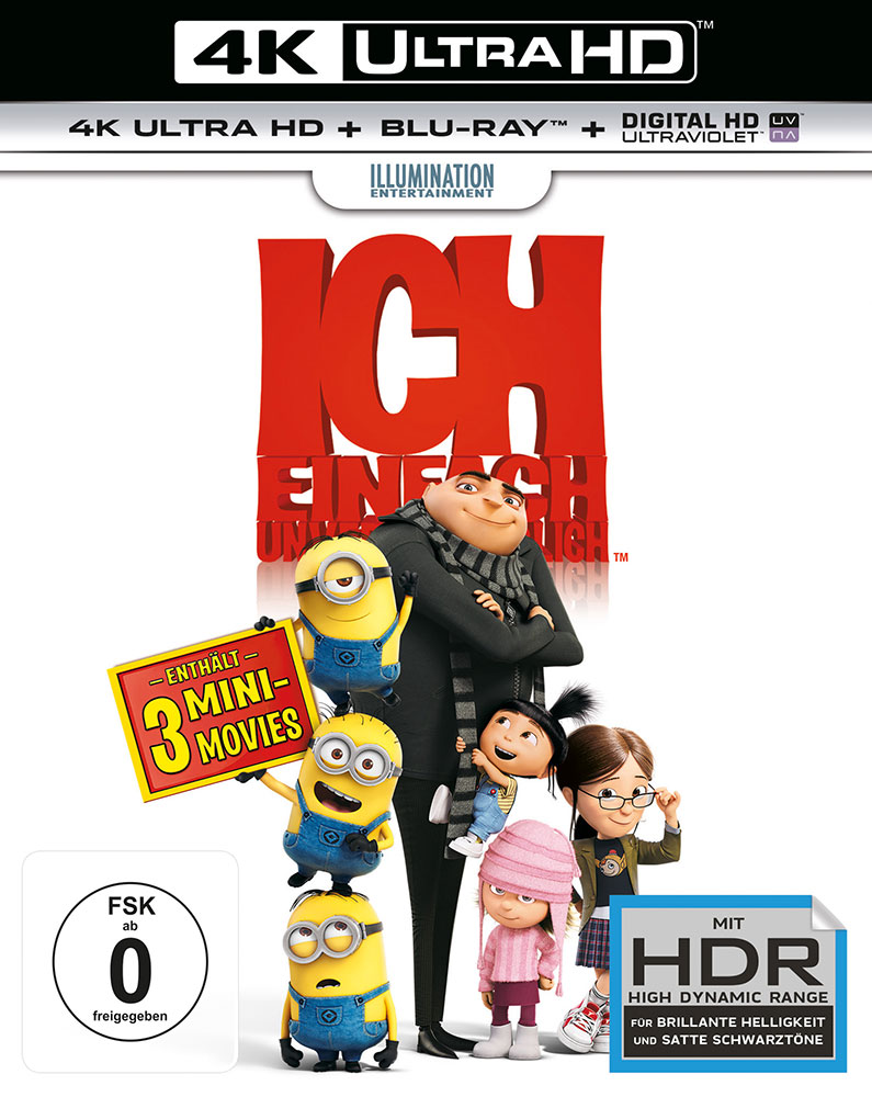 ICH - EINFACH UNVERBESSERLICH (4K UHD+Blu-Ray)