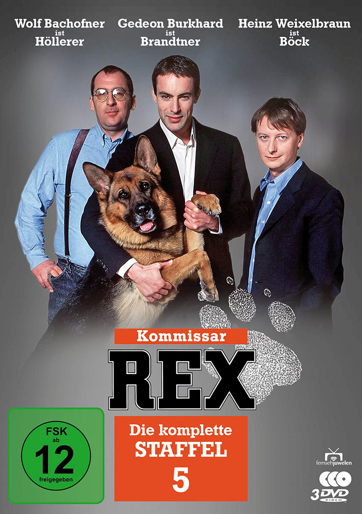 KOMMISSAR REX - 5. Staffel (3DVD)