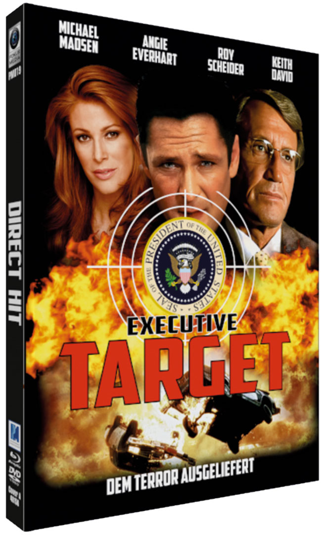 EXECUTIVE TARGET - Cover A - Mediabook (Blu-Ray+DVD) - Limited 222 Edition