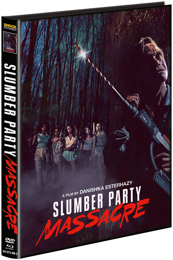 SLUMBER PARTY MASSACRE (2021) (Blu-Ray+DVD) - Cover C - Mediabook - Limited 333 Edition - Uncut