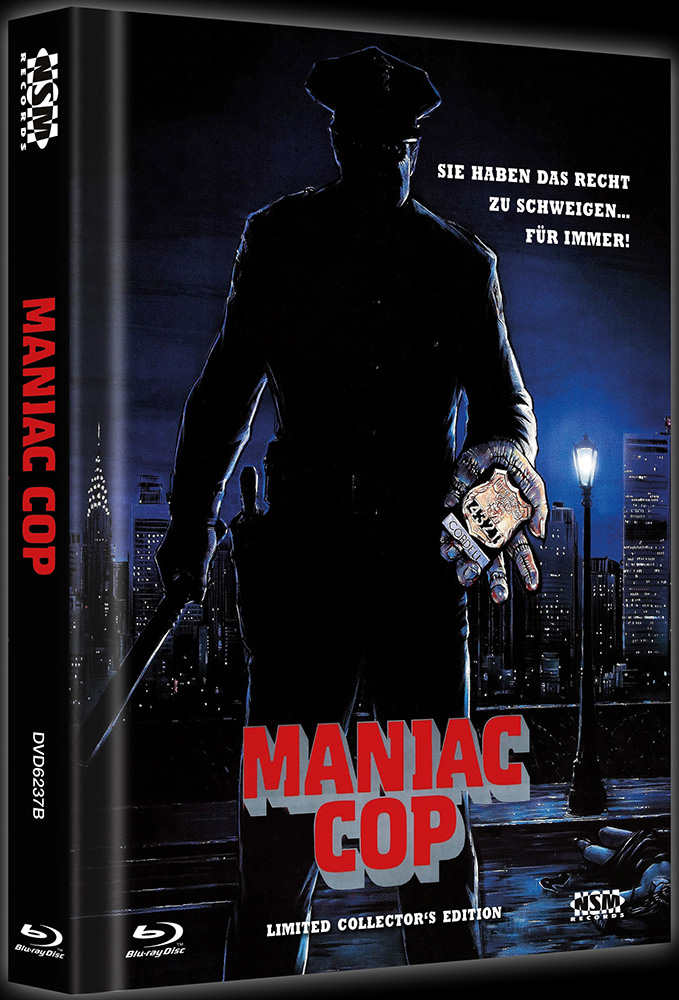 Maniac Cop 1 (2DVD+Blu-Ray) - Cover B - Mediabook 003/666