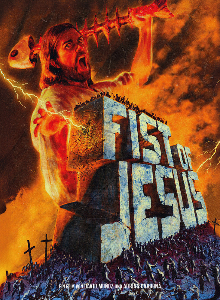 FIST OF JESUS [Kurzfilm] (Blu-Ray+DVD) - Cover A - Mediabook - Cover A - Mediabook - Limited 222 Edition