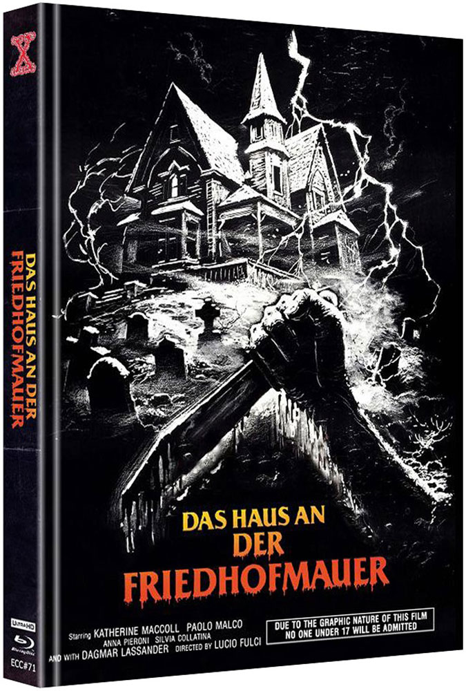 HAUS AN DER FRIEDHOFMAUER, DAS (4K UHD+Blu-Ray) - Cover E - Mediabook - Limited Edition