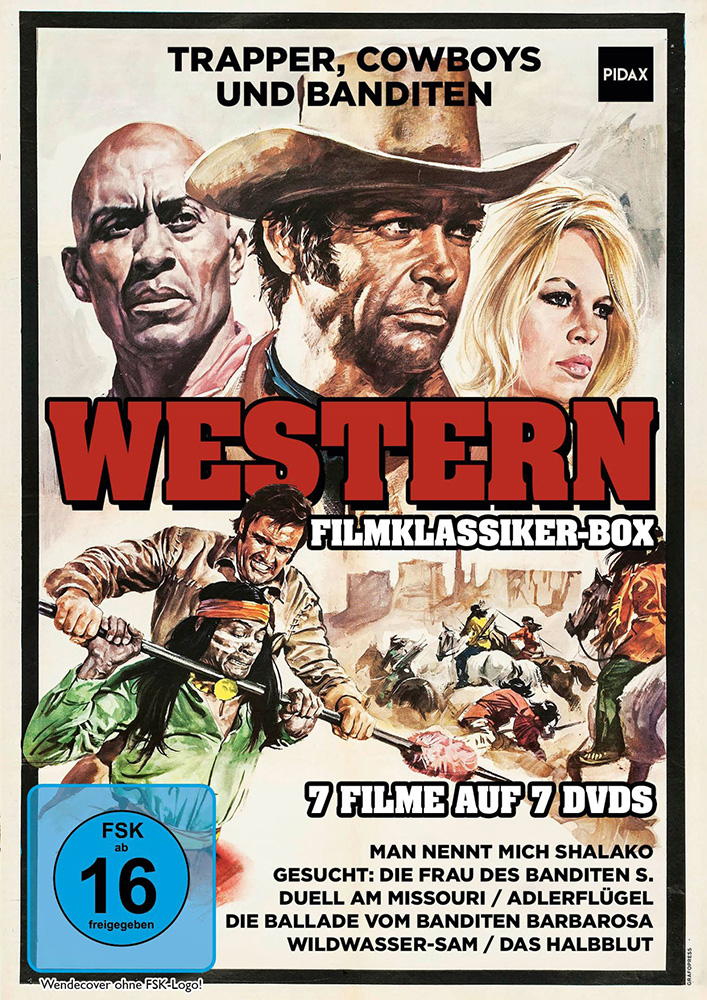 WESTERN FILMKLASSIKER-BOX (7 Filme) (7DVD)