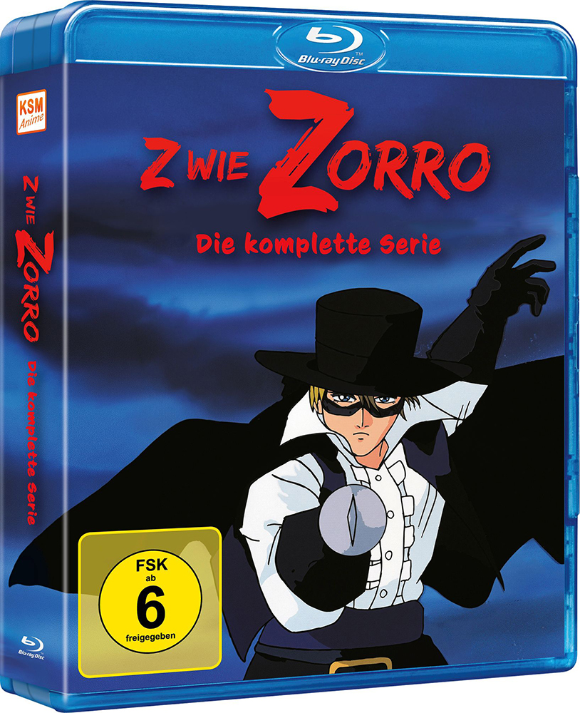 Z WIE ZORRO - Die komplette Serie (Blu-Ray) (6Discs) - inkl. zweier Filme