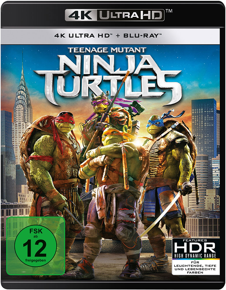 TEENAGE MUTANT NINJA TURTLES (4K UHD+Blu-Ray)