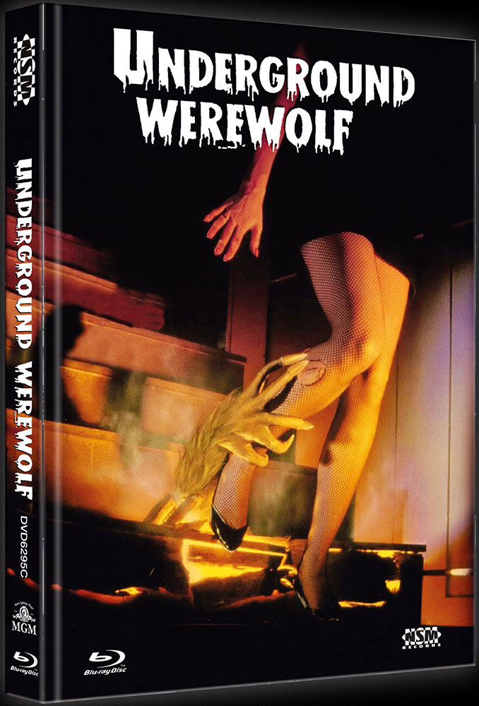 UNDERGROUND WEREWOLF (Blu-Ray+DVD) - Cover C - Mediabook - B-Ware ohne Limitierungsnummer!