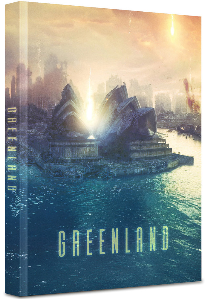 GREENLAND (4K UHD+Blu-Ray) - Cover WS - Mediabook (Wattiert) - Limited 111 Edition