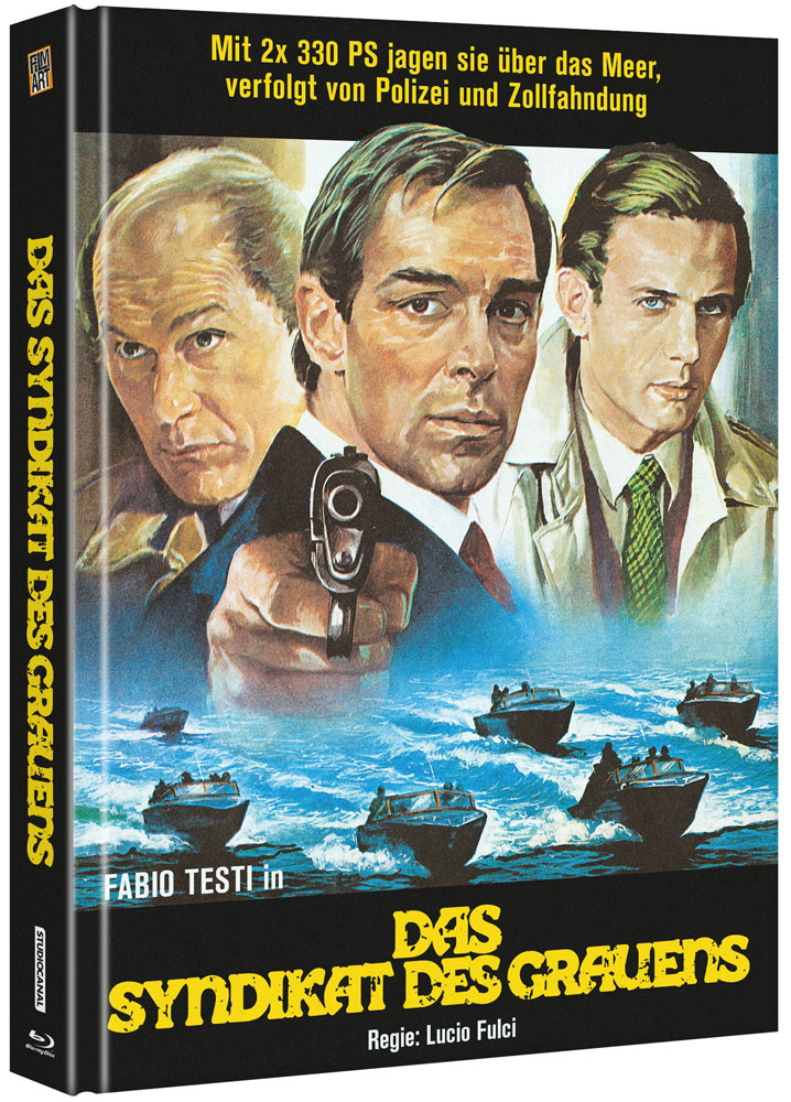 SYNDIKAT DES GRAUENS, DAS (Blu-Ray) - Cover A - Mediabook - Limited 1000 Edition - Uncut