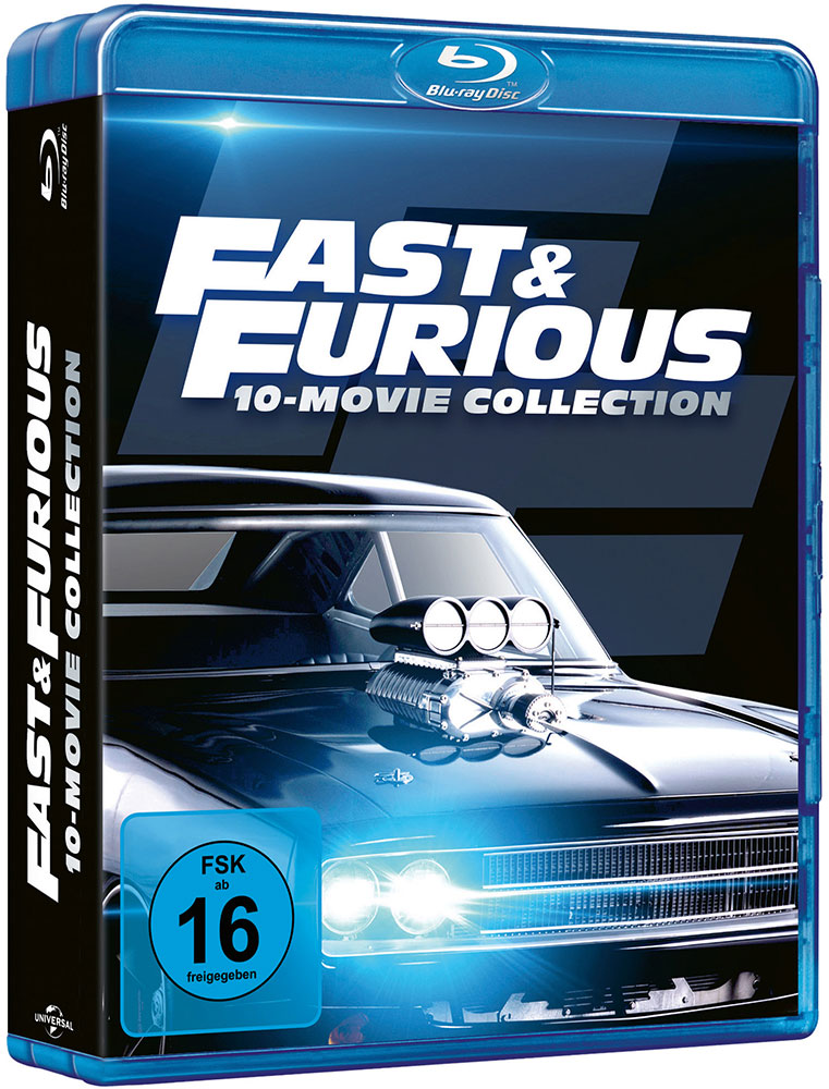 FAST & FURIOUS 10-MOVIE COLLECTION (Blu-Ray)