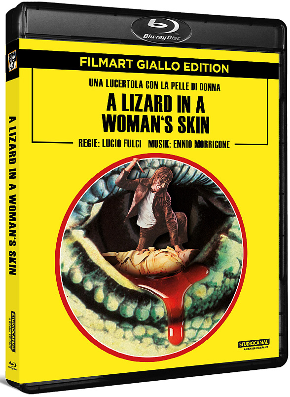 A LIZARD IN A WOMEN´S SKIN (Blu-Ray) (Neuauflage) - Wendecover