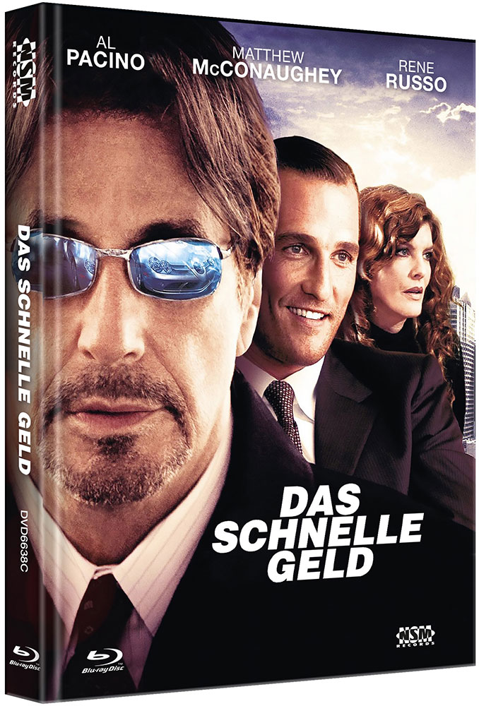 SCHNELLE GELD, DAS (Blu-Ray+DVD) - Cover C - Mediabook - Limited Edition